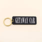 Getaway Car Keychain: Black / Keychain with Hang Tag - Keepsake