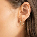 Diamond Hoops 18mm - Keepsake