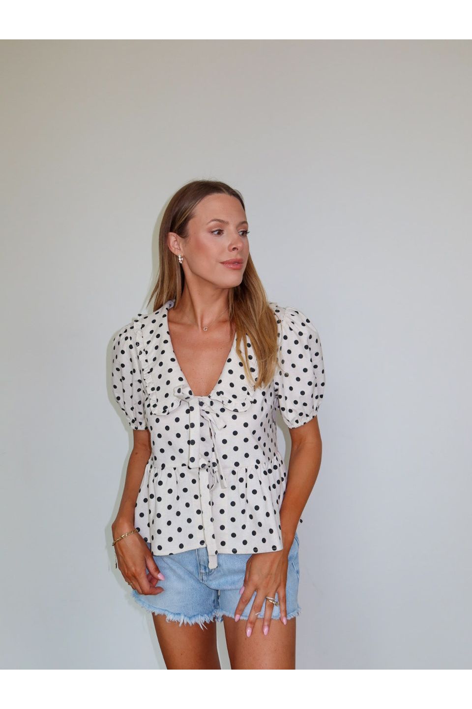Dottie Linen Blouse - Keepsake
