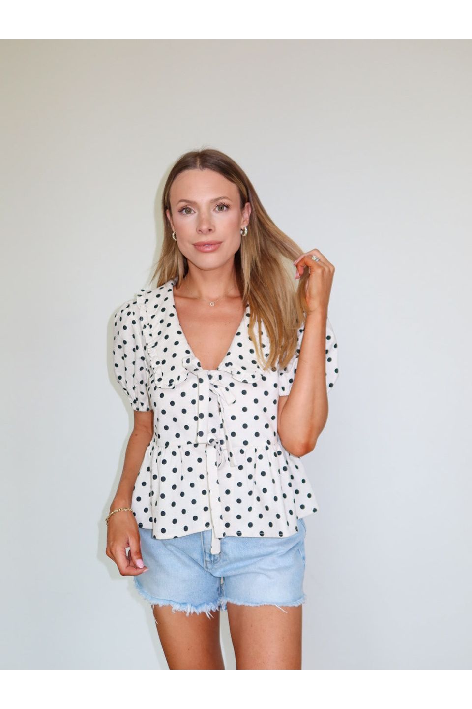 Dottie Linen Blouse - Keepsake