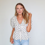 Dottie Linen Blouse - Keepsake