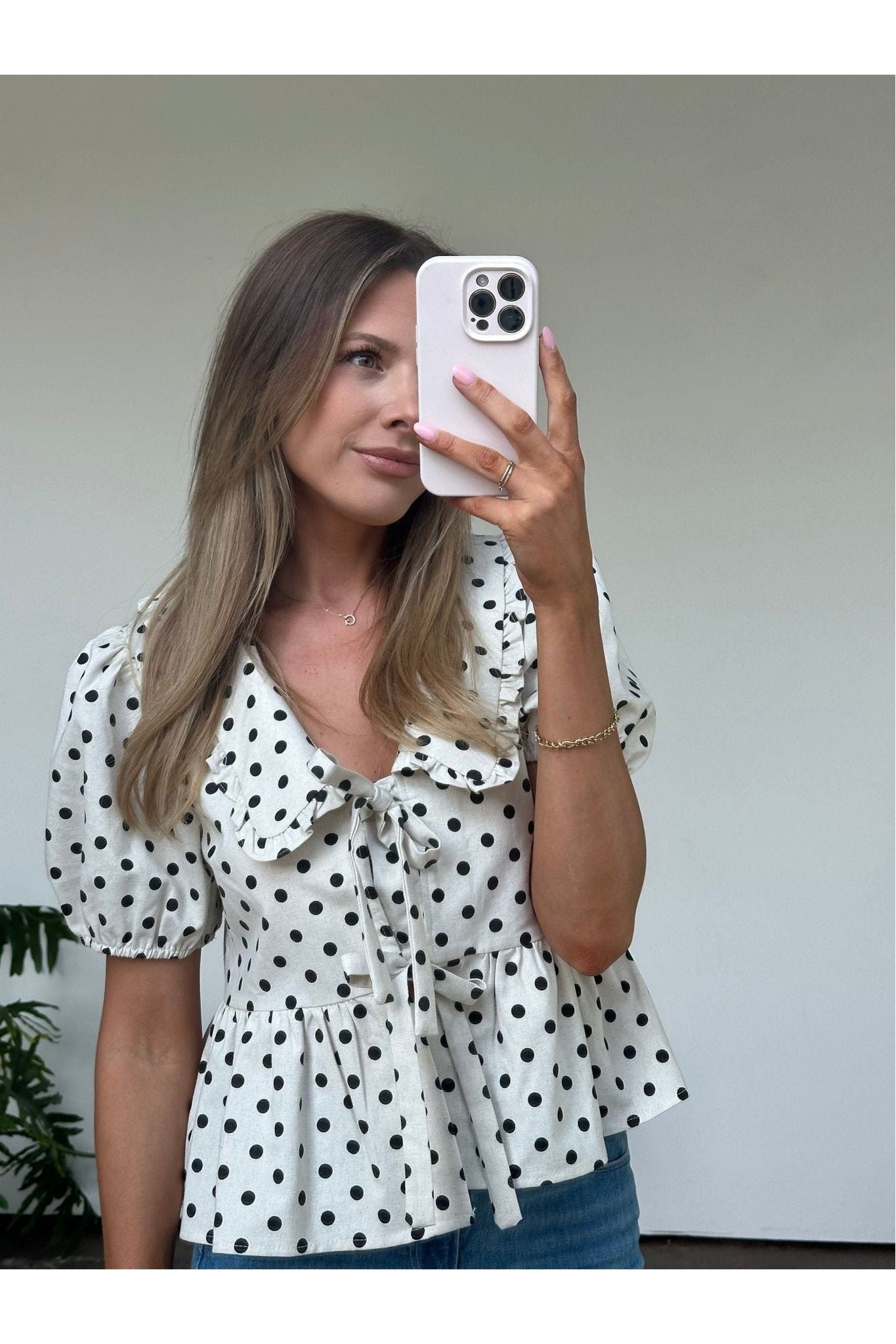 Dottie Linen Blouse - Keepsake