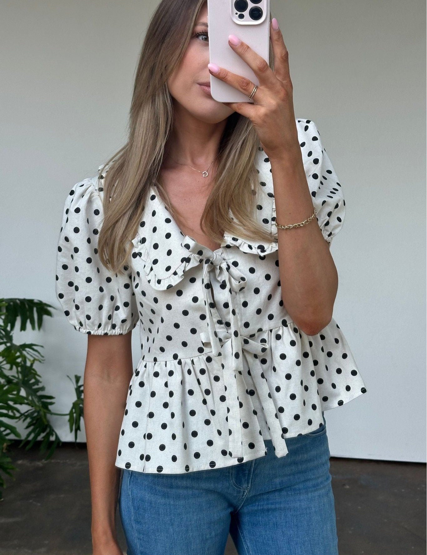 Dottie Linen Blouse - Keepsake