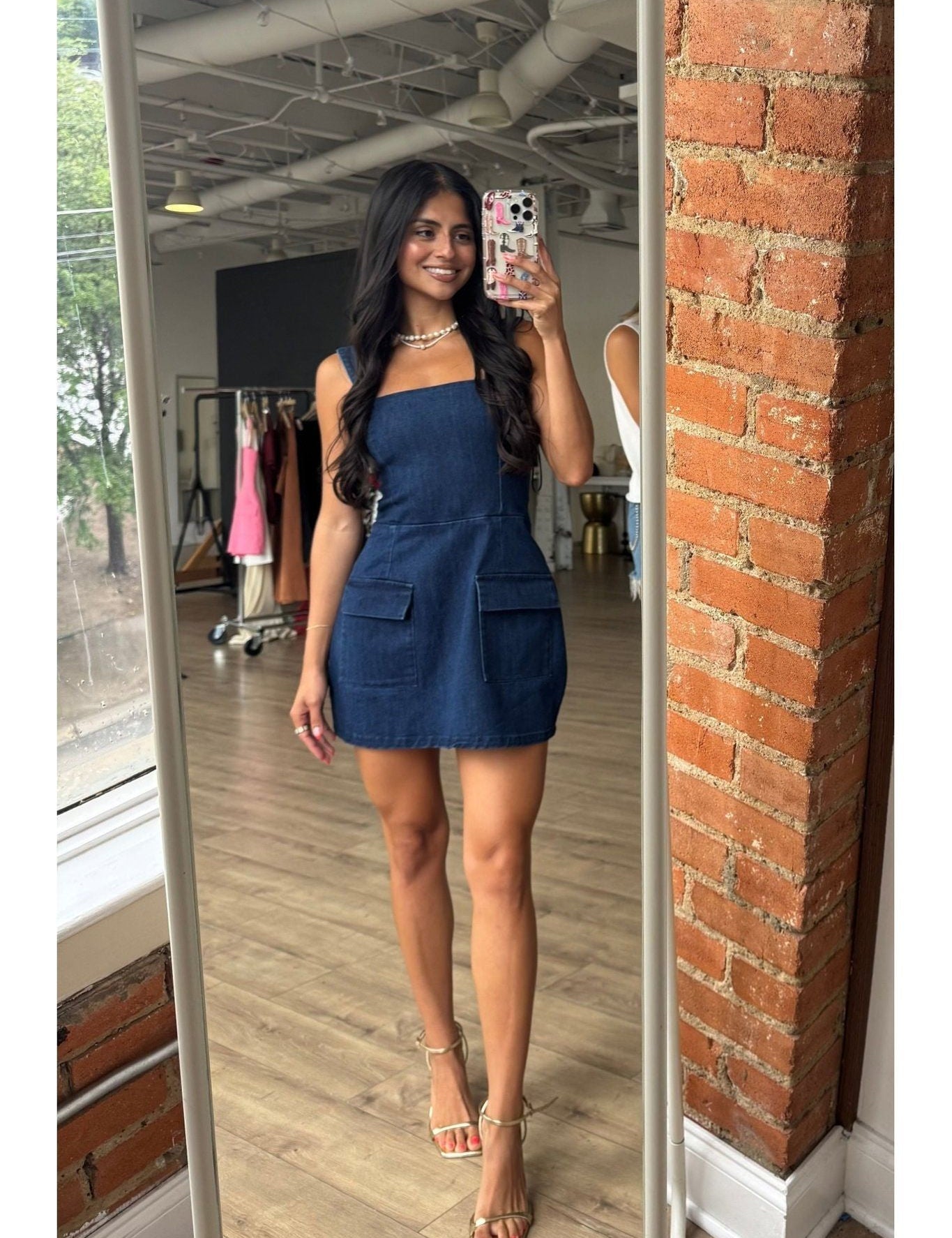Double Take Romper - Denim - Keepsake