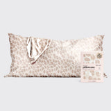 Satin Pillowcase King - Leopard