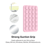 Magnetic Suction Phone Mount- Strawberry Milk