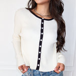 Edge of Contrast Sweater - Keepsake