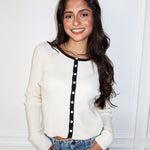Edge of Contrast Sweater - Keepsake