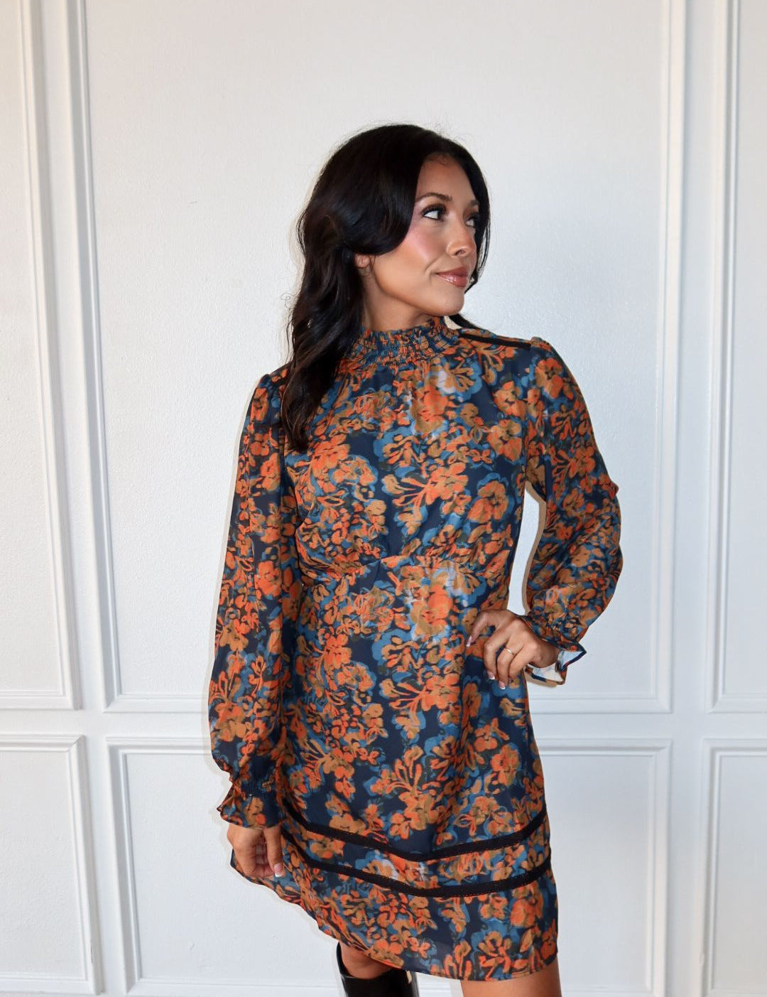 Embers Bloom Mini Dress - Keepsake