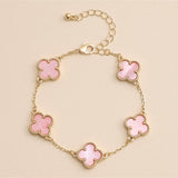 Colorful Charm Bracelet - Black