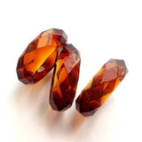 Round Acrylic Bangle - Gold