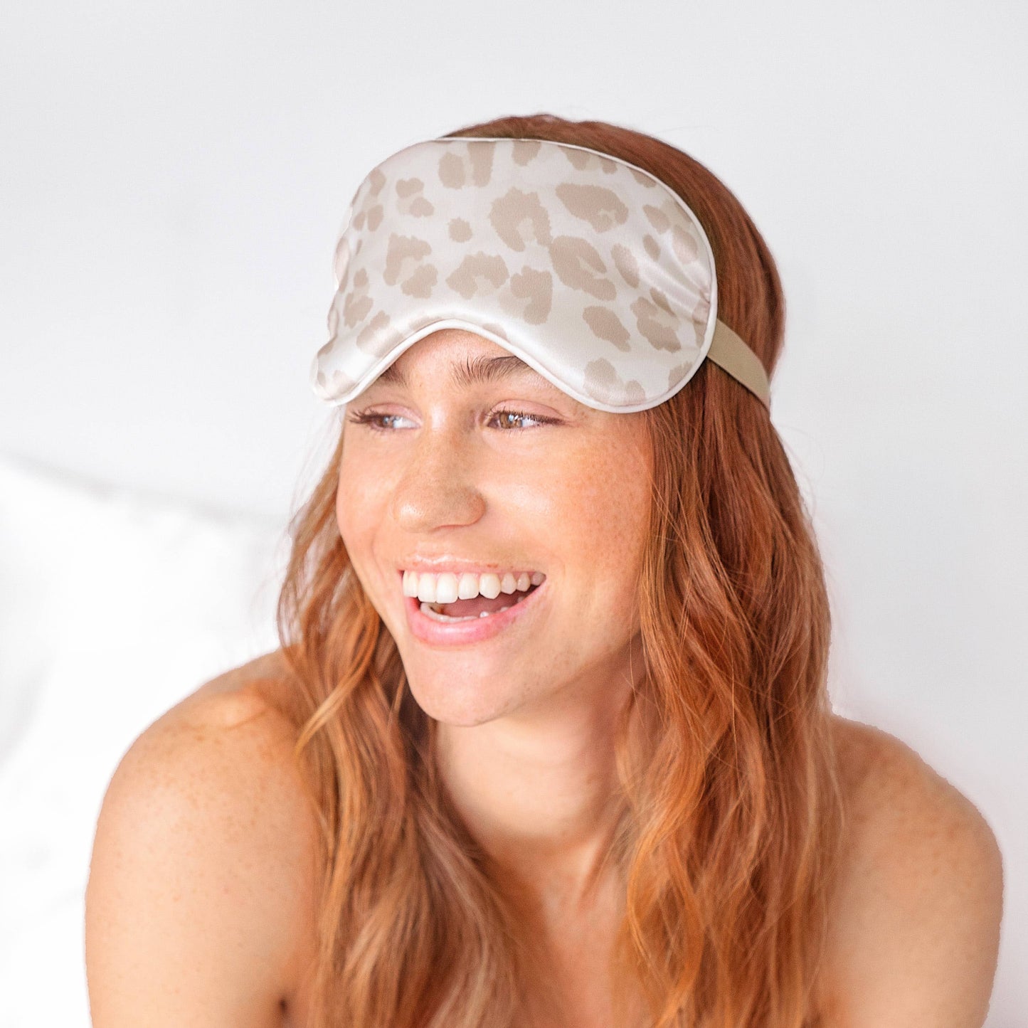 Satin Sleep Eye Mask - Leopard - Keepsake