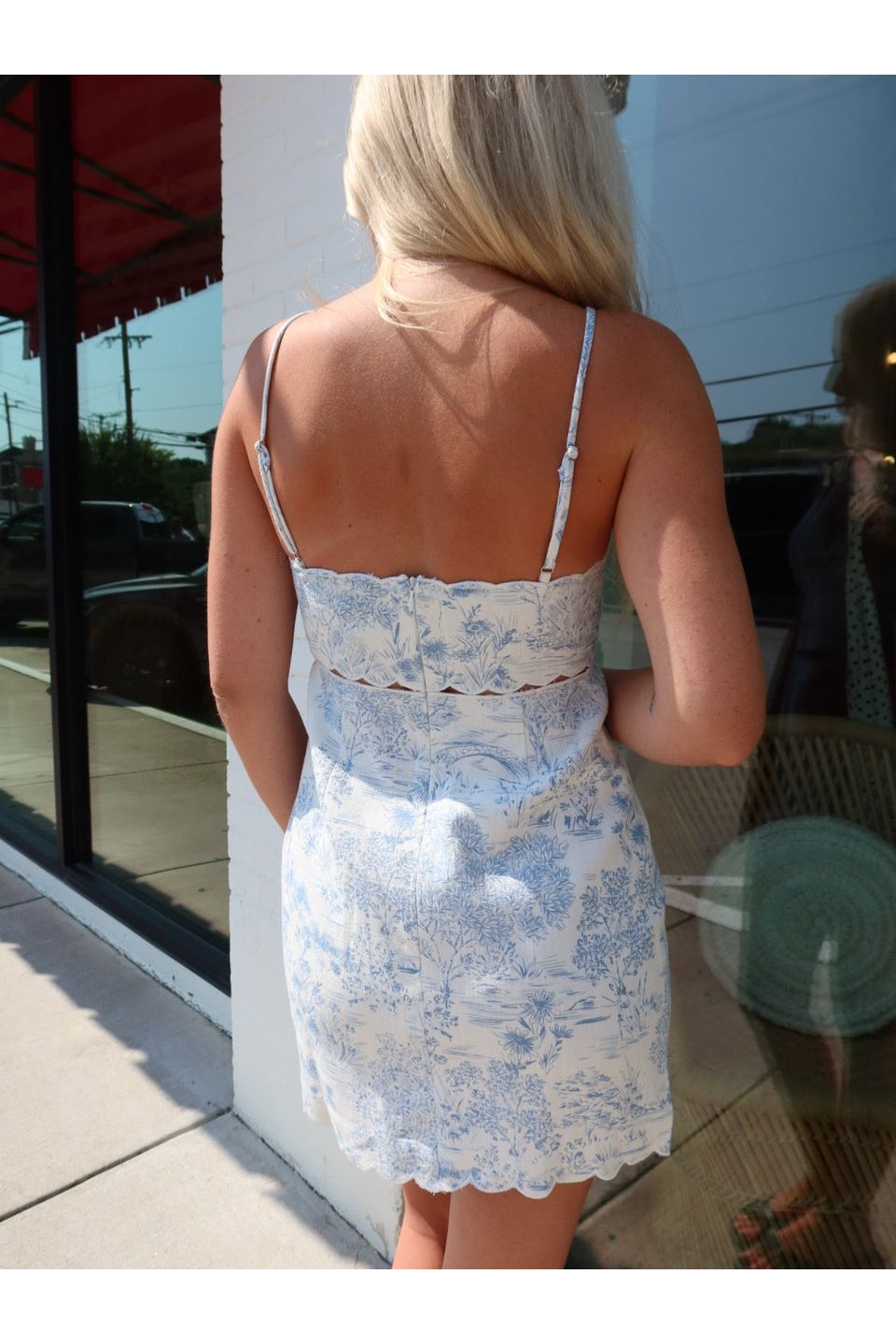 Fleur Bleu Mini Dress - Keepsake
