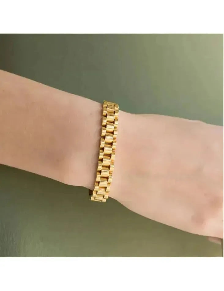 Gold Watch Band Bracelet - Keepsake