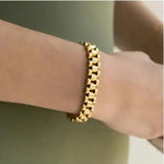 Gold Watch Band Bracelet - Keepsake