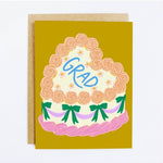 Grad Color - block Cake Greeting Card - Keepsake