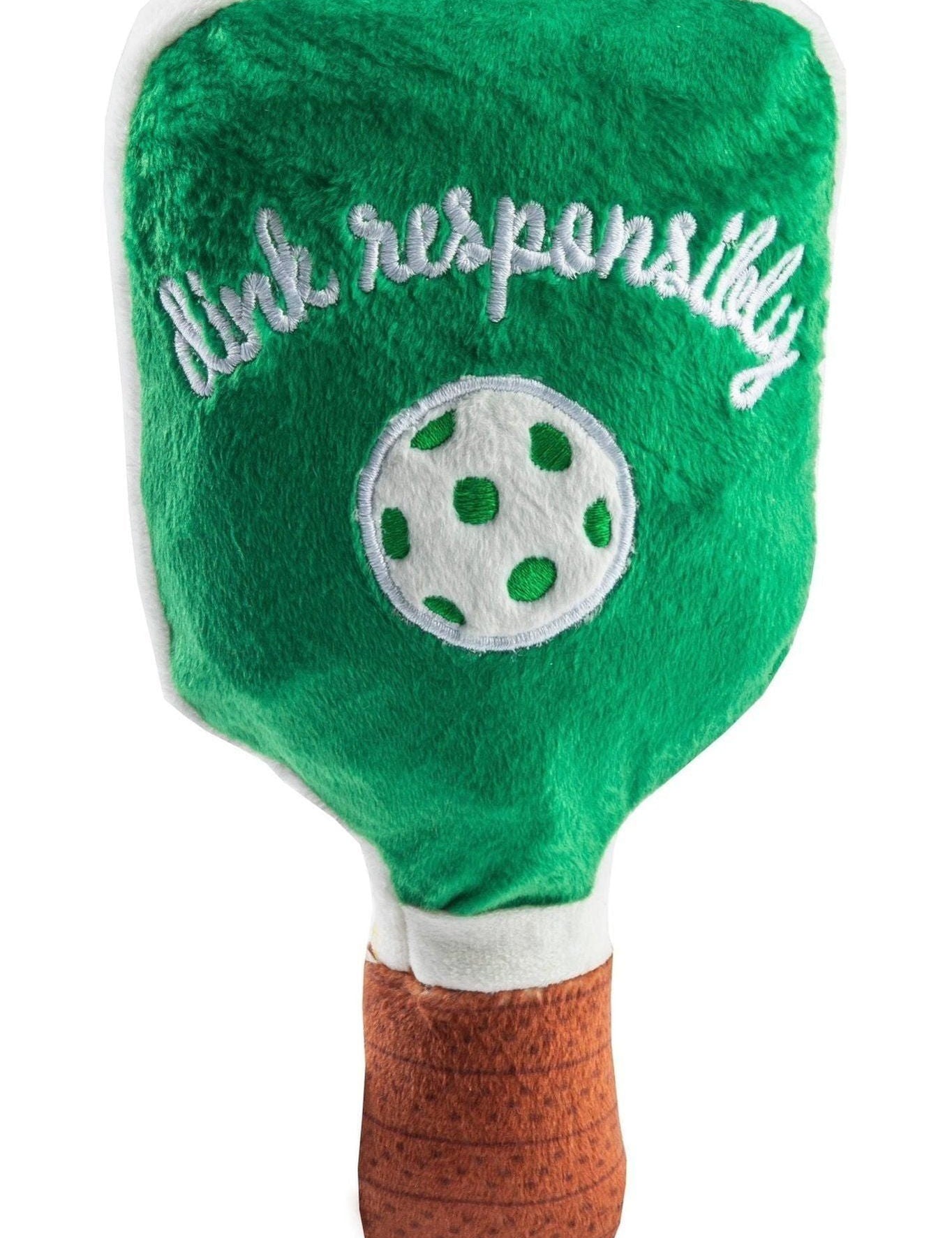Green Stripe Pickleball Paddle by Haute Diggity Dog - Keepsake