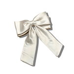 Handmade Perfect Satin Hair Bow Clip - Keepsake