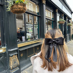 Handmade Perfect Satin Hair Bow Clip - Keepsake