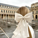 Handmade Perfect Satin Hair Bow Clip - Keepsake