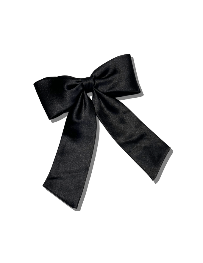 Handmade Perfect Satin Hair Bow Clip - Keepsake