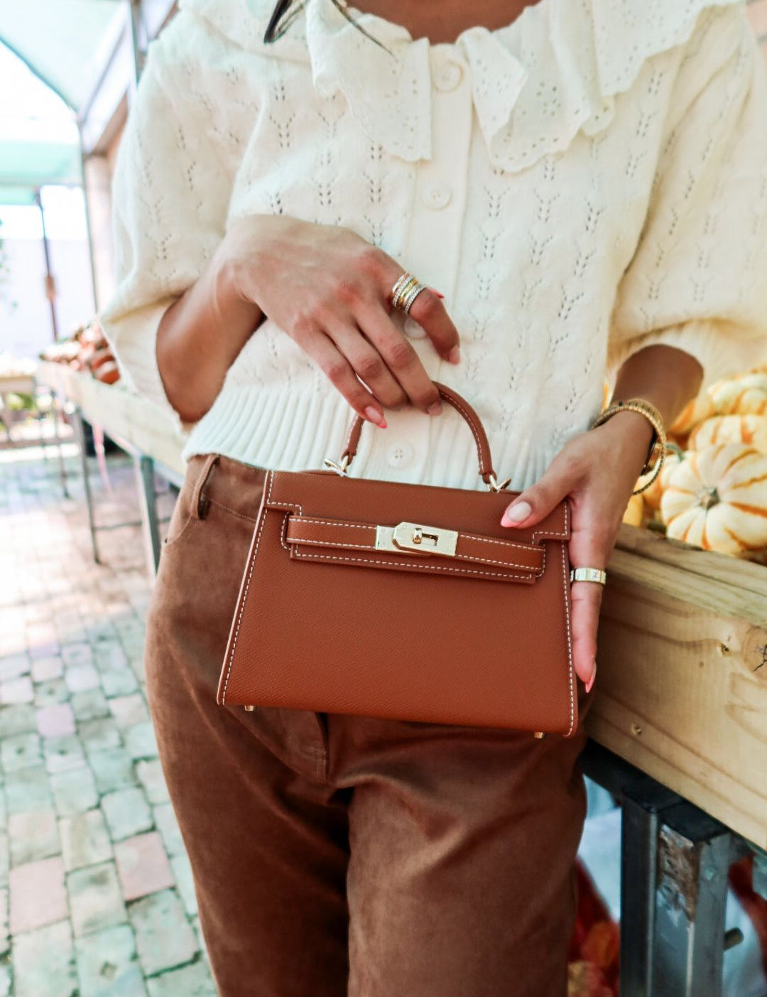 Hariette Handle Bag - Tan - Keepsake