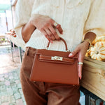 Hariette Handle Bag - Tan - Keepsake