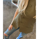 Harper Sleeveless Linen Vest - Keepsake