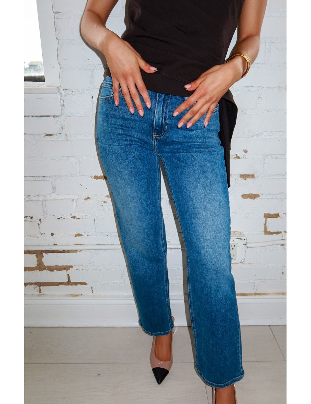 Harper Stretchy Straight Jean - Keepsake