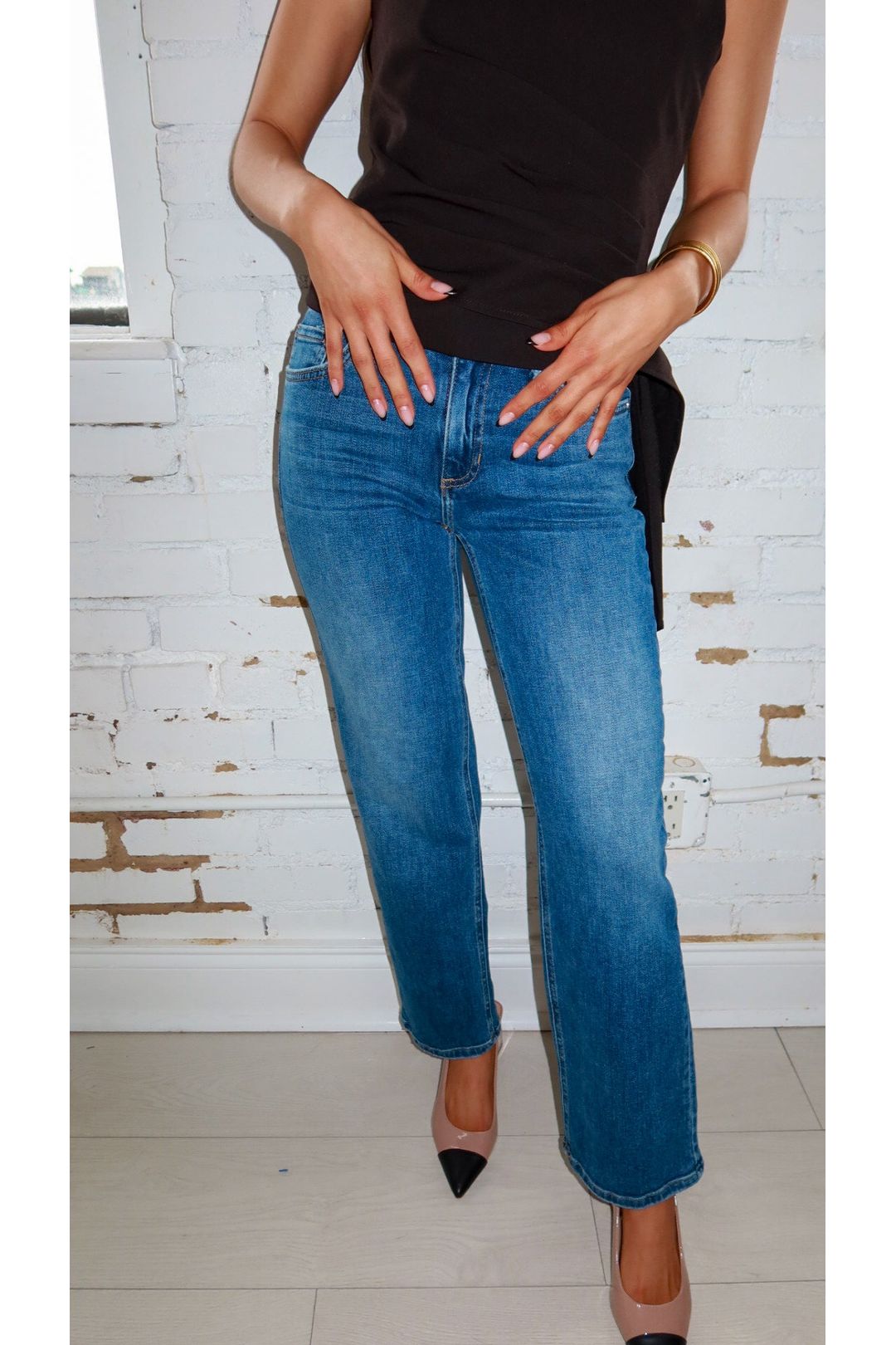 Harper Stretchy Straight Jean - Keepsake