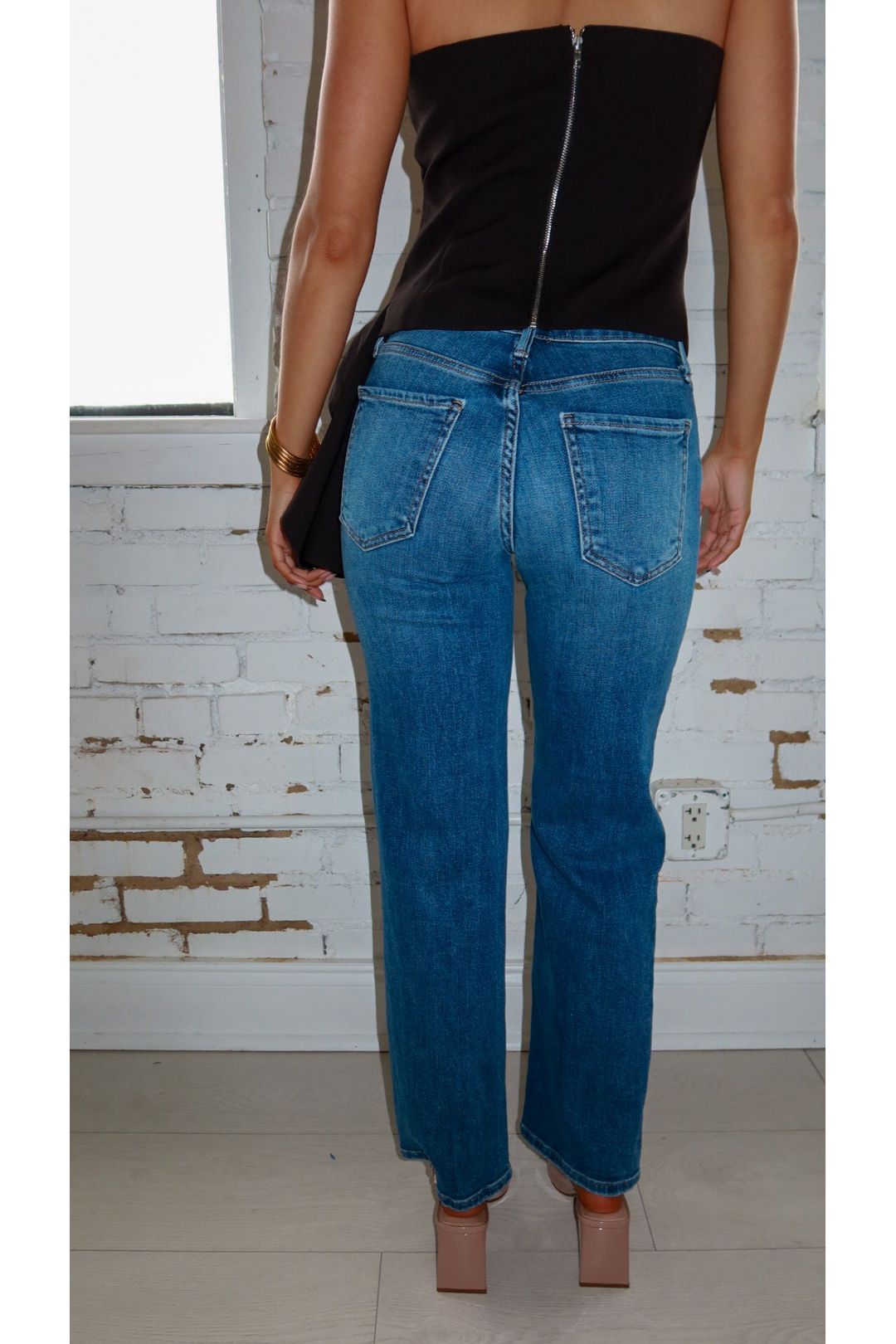 Harper Stretchy Straight Jean - Keepsake