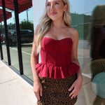 Heat Check Corset Top - Keepsake