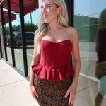 Heat Check Corset Top - Keepsake