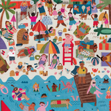 High Tides and Good Vibes 1,000 Piece Beach Puzzle - Keepsake
