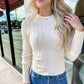 Hazel Textured Knit Top - Keepsake