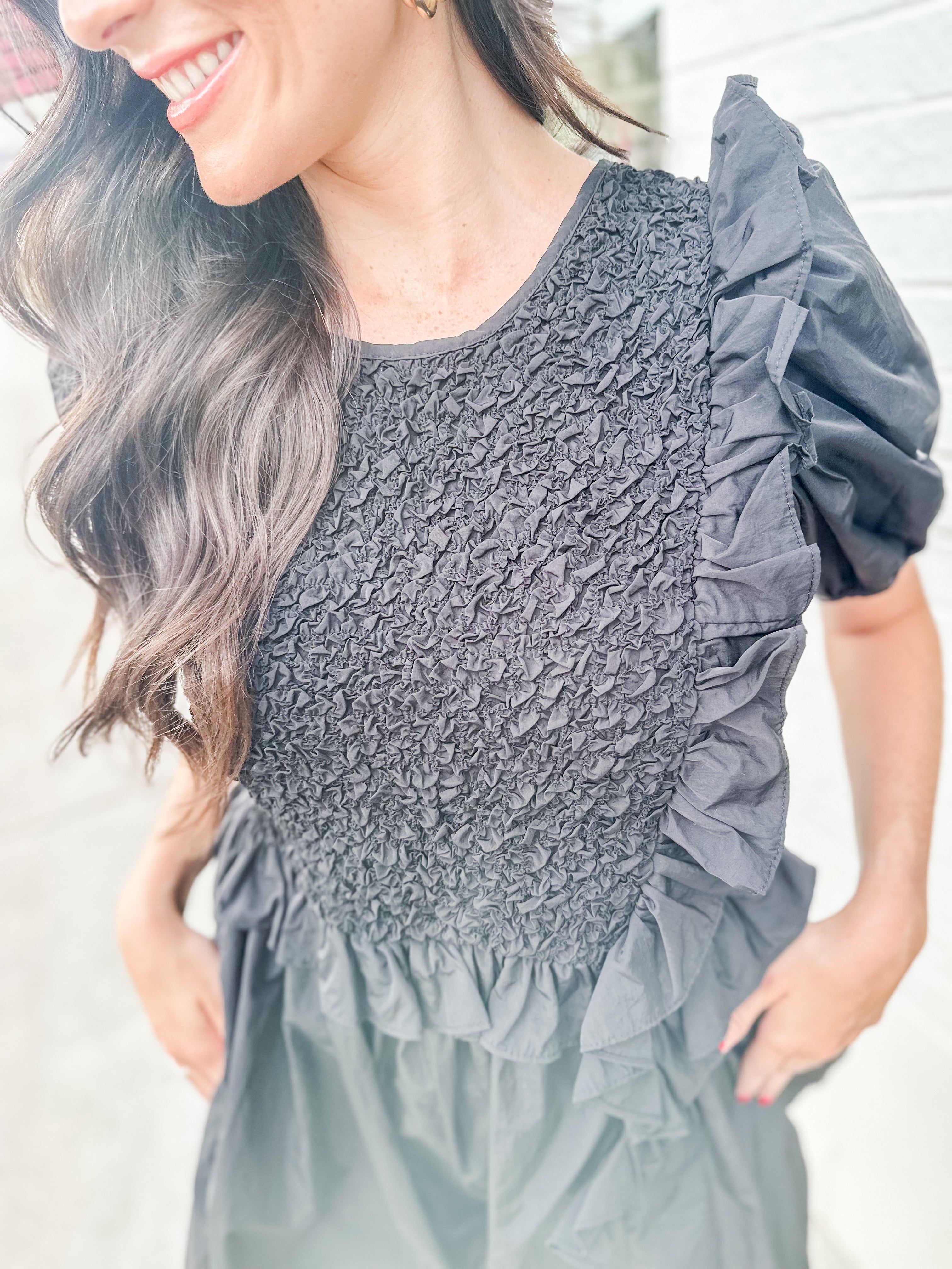 Ruffled Romper - Keepsake