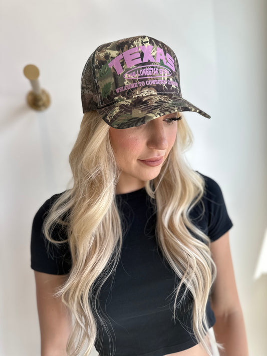 Texas Camo Trucker Hat - Keepsake