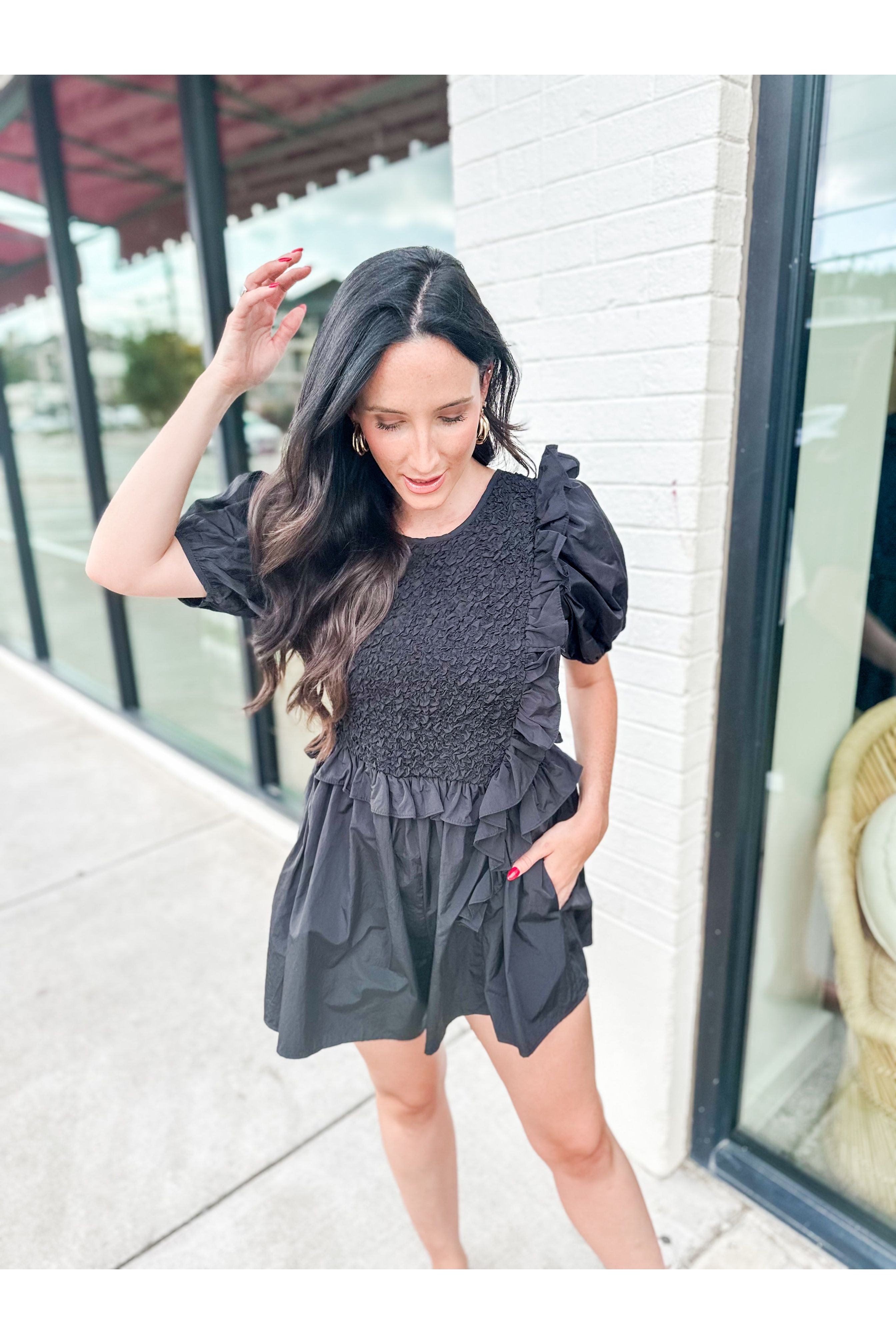 Ruffled Romper - Keepsake