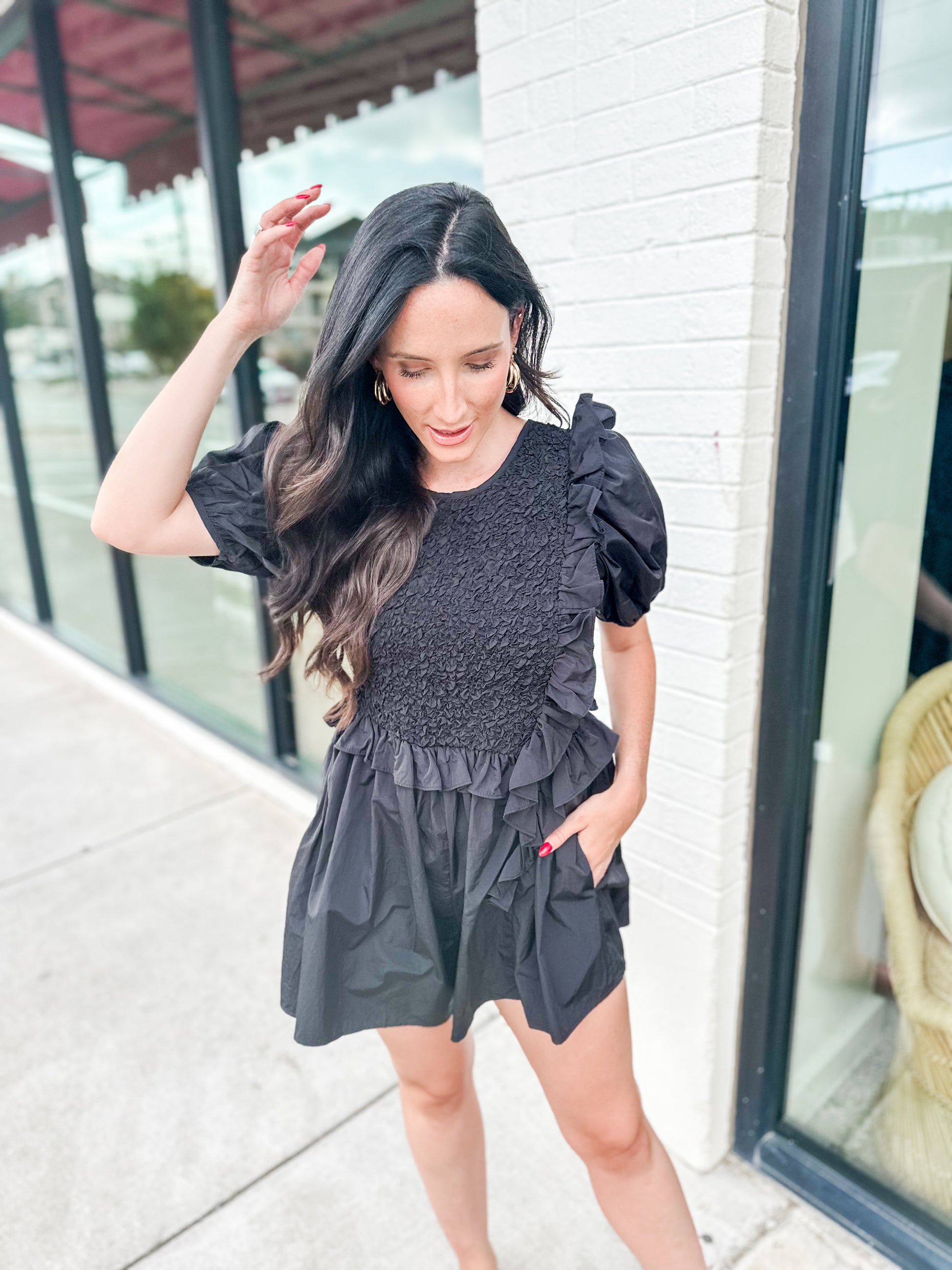 Ruffled Romper - Keepsake