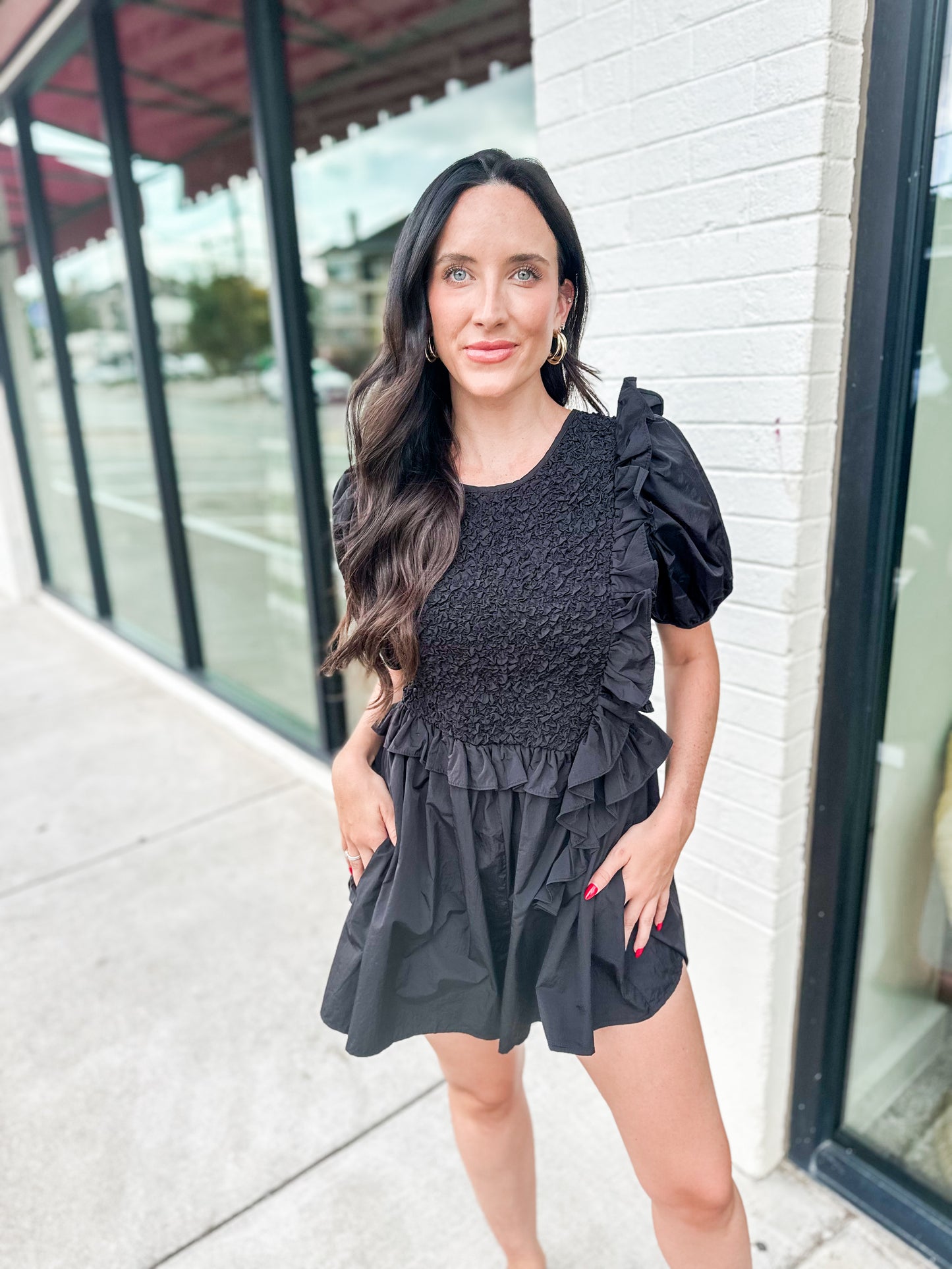 Ruffled Romper - Keepsake