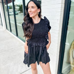 Ruffled Romper - Keepsake