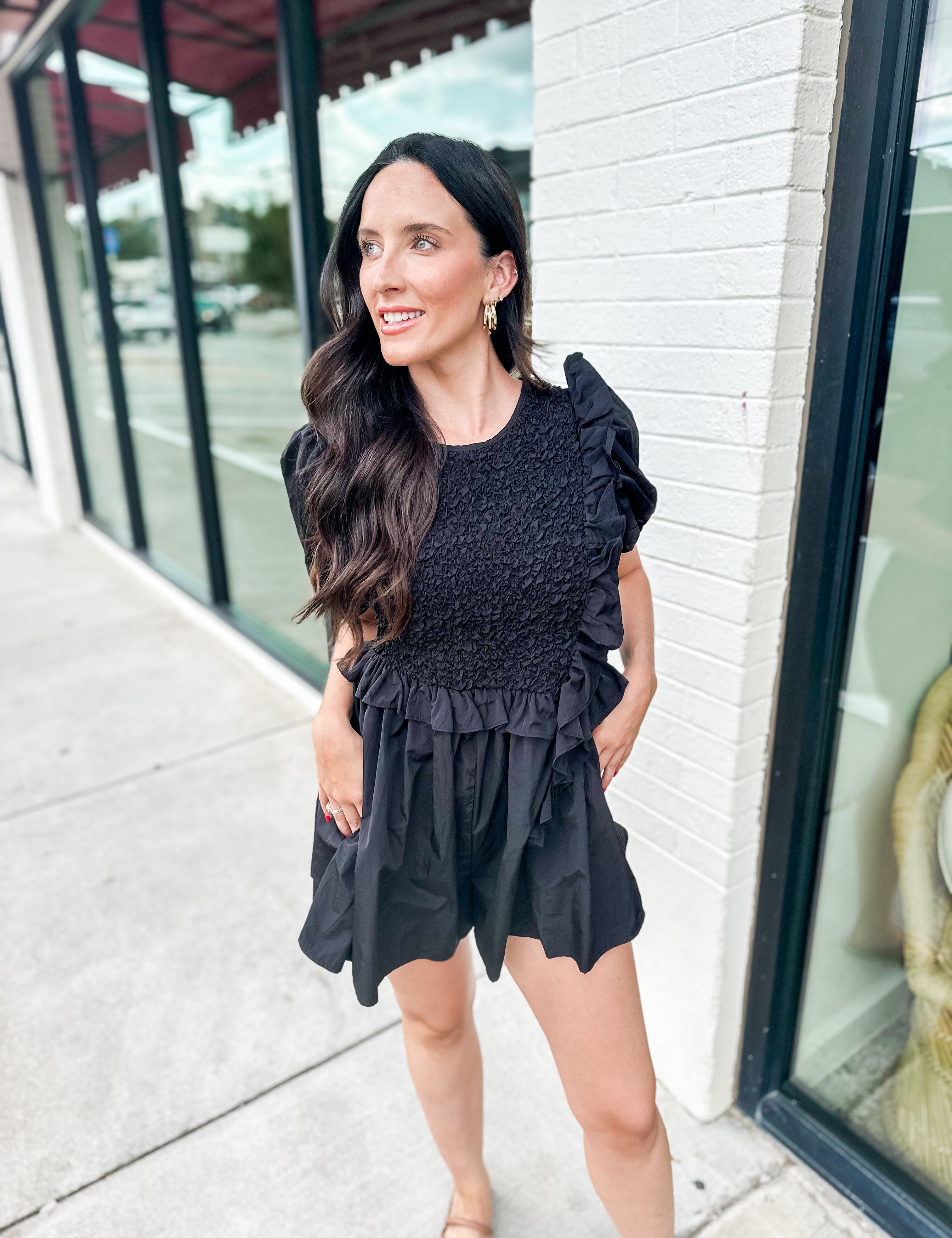 Ruffled Romper - Keepsake