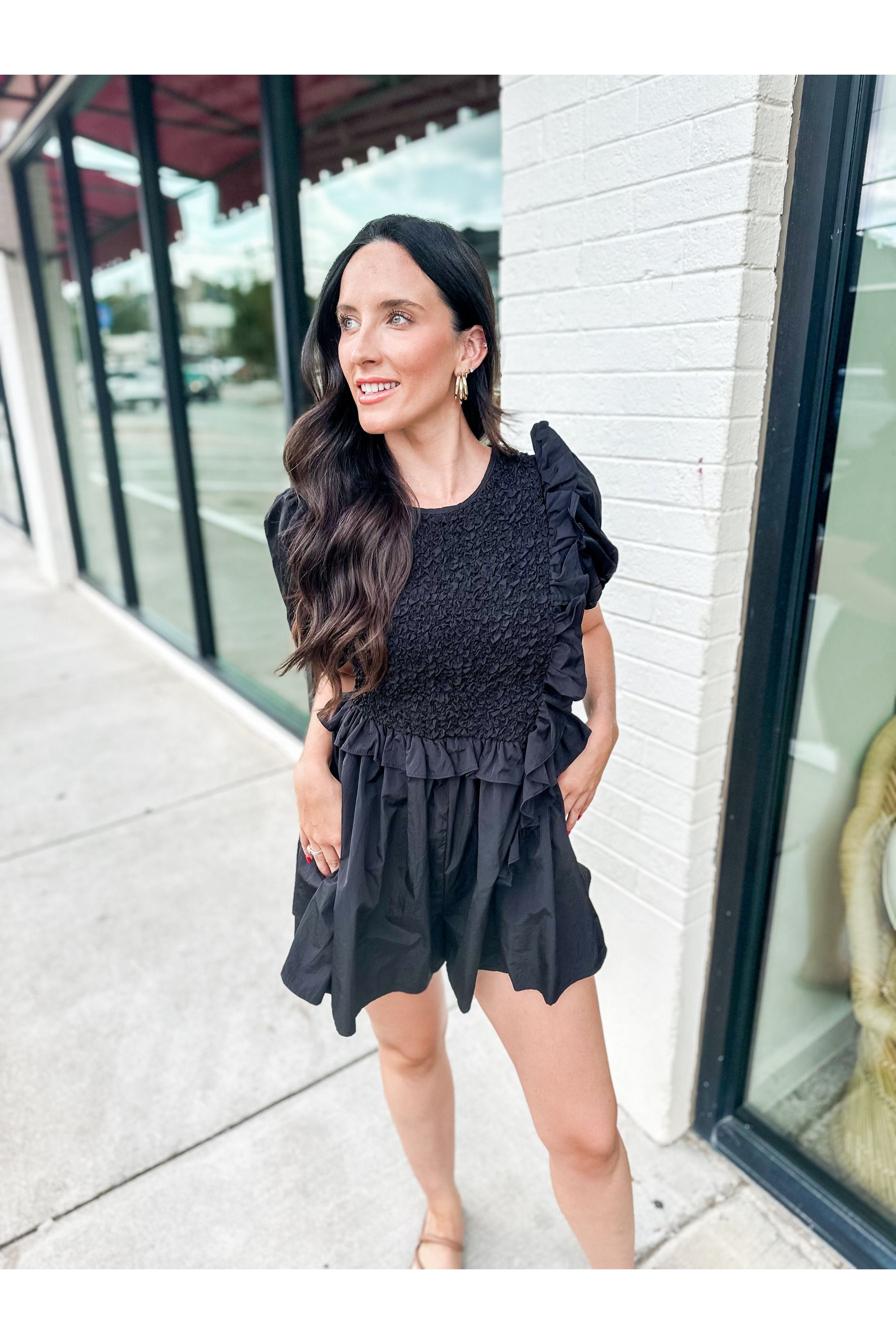Ruffled Romper - Keepsake