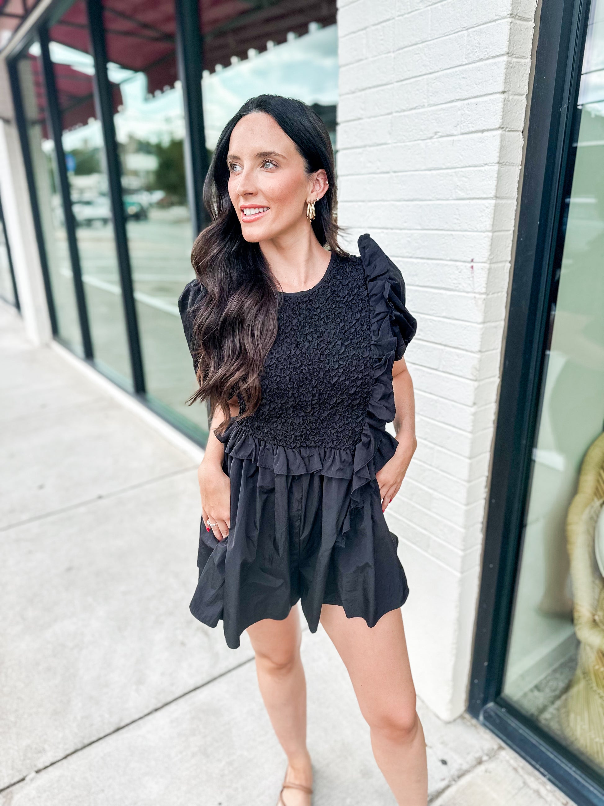 Ruffled Romper - Keepsake