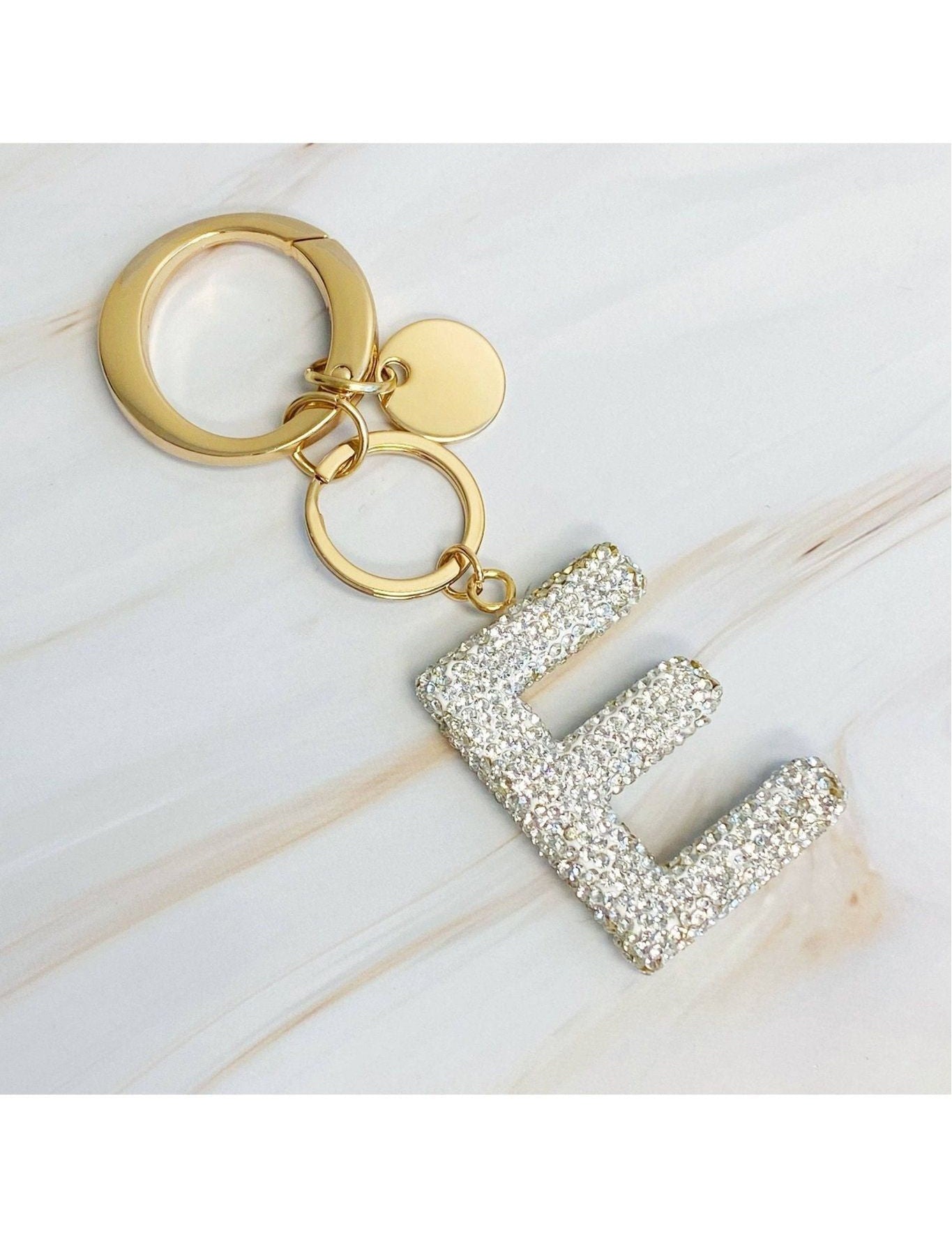 It Girl Glam Initial Key Chain - Keepsake