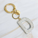 It Girl Glam Initial Key Chain - Keepsake