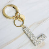 It Girl Glam Initial Key Chain - Keepsake