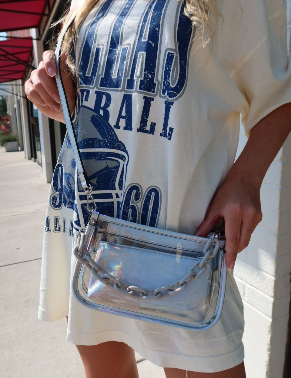 Jessica Clear Crossbody - Holographic - Keepsake