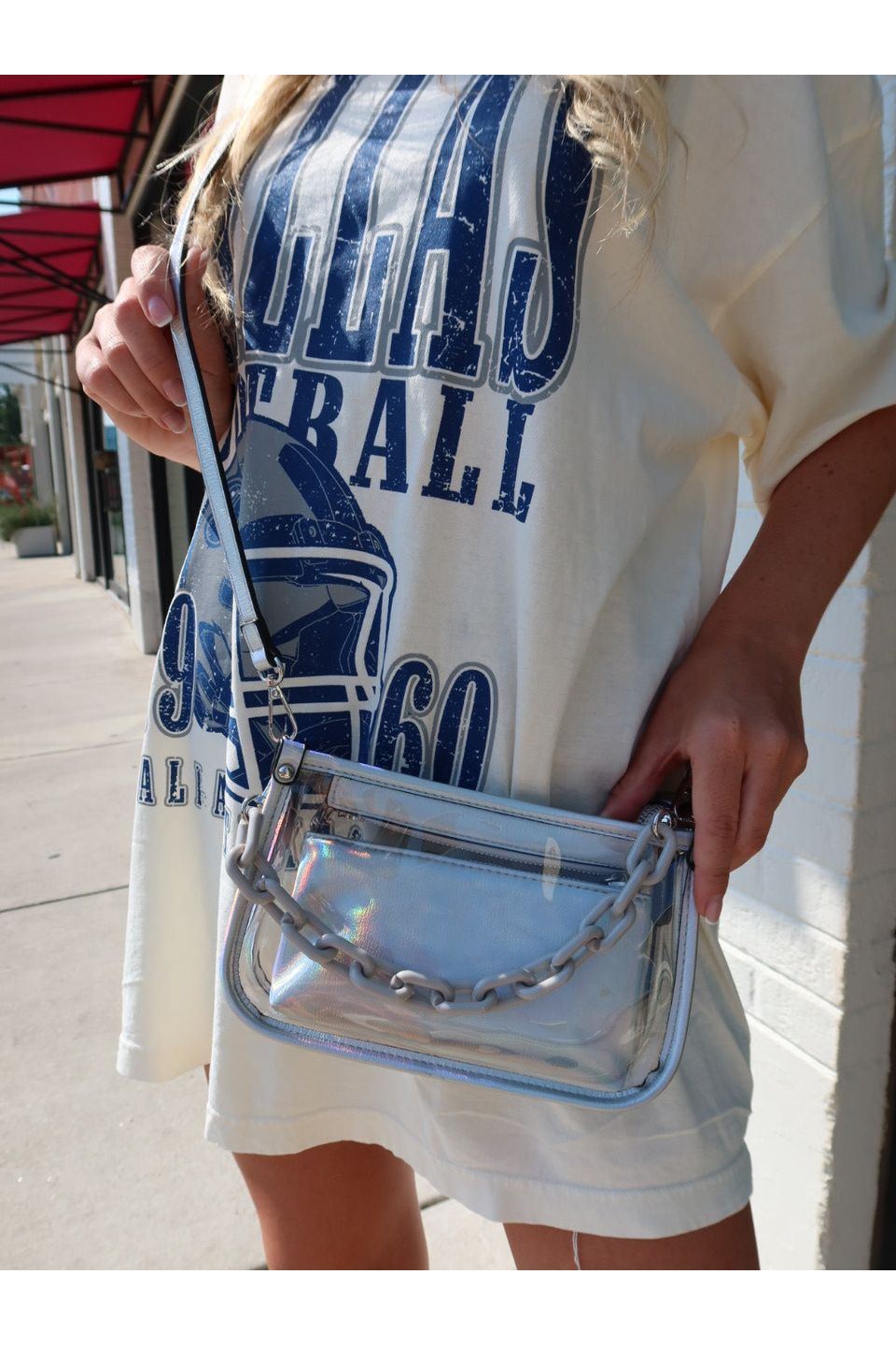Jessica Clear Crossbody - Holographic - Keepsake