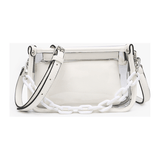 Jessica Clear Crossbody - White - Keepsake